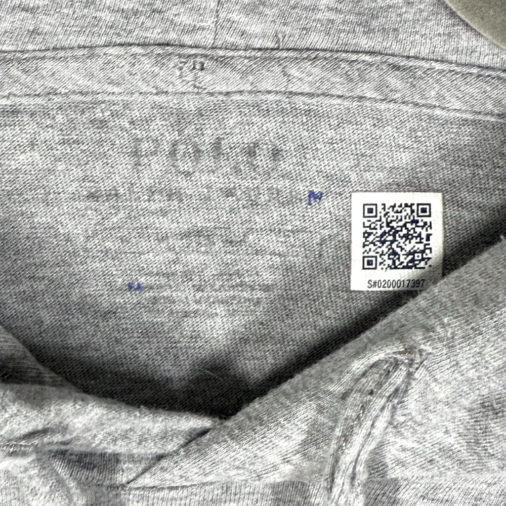 Polo Ralph Lauren Shirt Hoodie Mens Medium Long Sleeve Pullover Pony Logo Hooded
